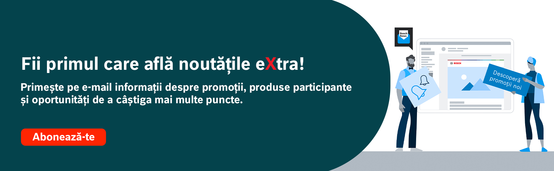 Abonare la newsletter